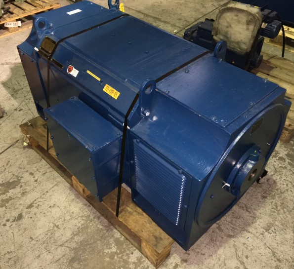 418 Kw AEG DC Motor. Type: GC31.12 Fremdluftung.