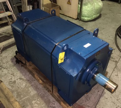 418 Kw AEG DC Motor. Type: GC31.12 Fremdluftung.