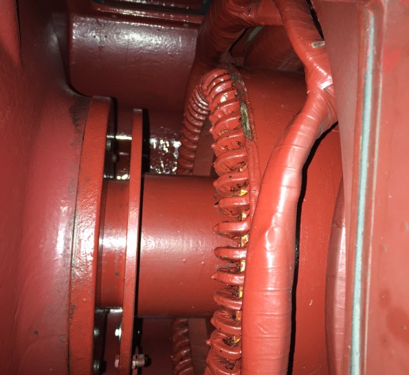 320 Kw AEG DC Motor. Type: GC28.08VDE 0530/11.72